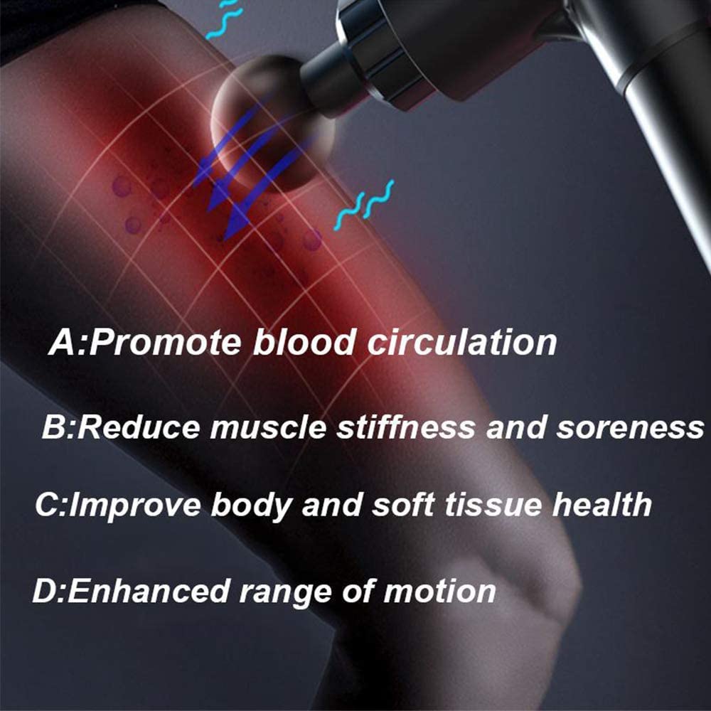 [GOLD] PulsePro 30 – Deep Tissue Massage Gun