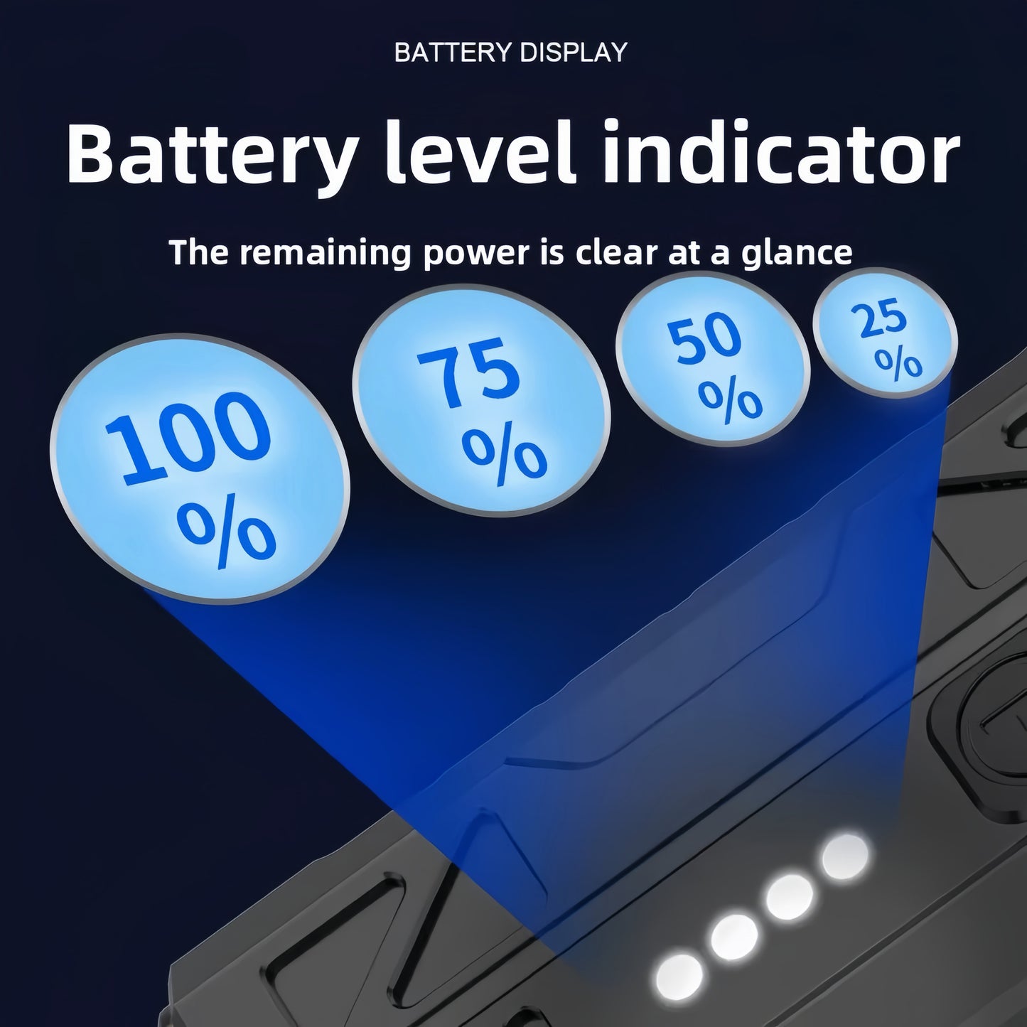 [GOLD] High-Brightness Pocket Dual-Module Outdoor Flashlight