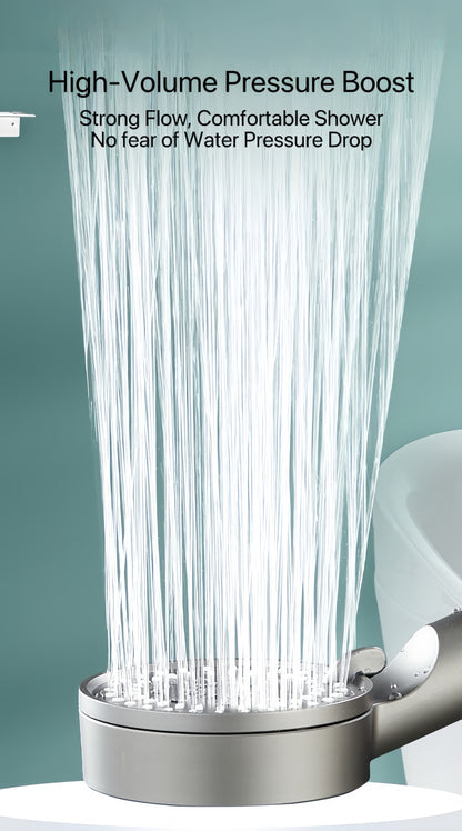 [GOLD] HydroBoost High Pressure 5-Mode Filtered Shower Head
