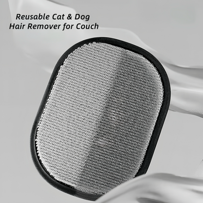 [SILVER] ElectroClean Pet Hair Removal Glove – Reusable & Eco-Friendly Cleaning Tool