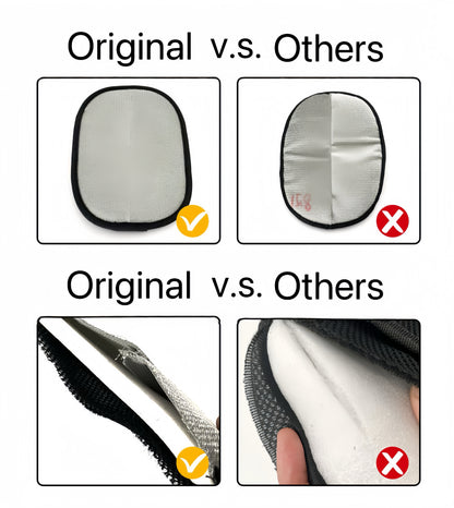 [SILVER] ElectroClean Pet Hair Removal Glove – Reusable & Eco-Friendly Cleaning Tool