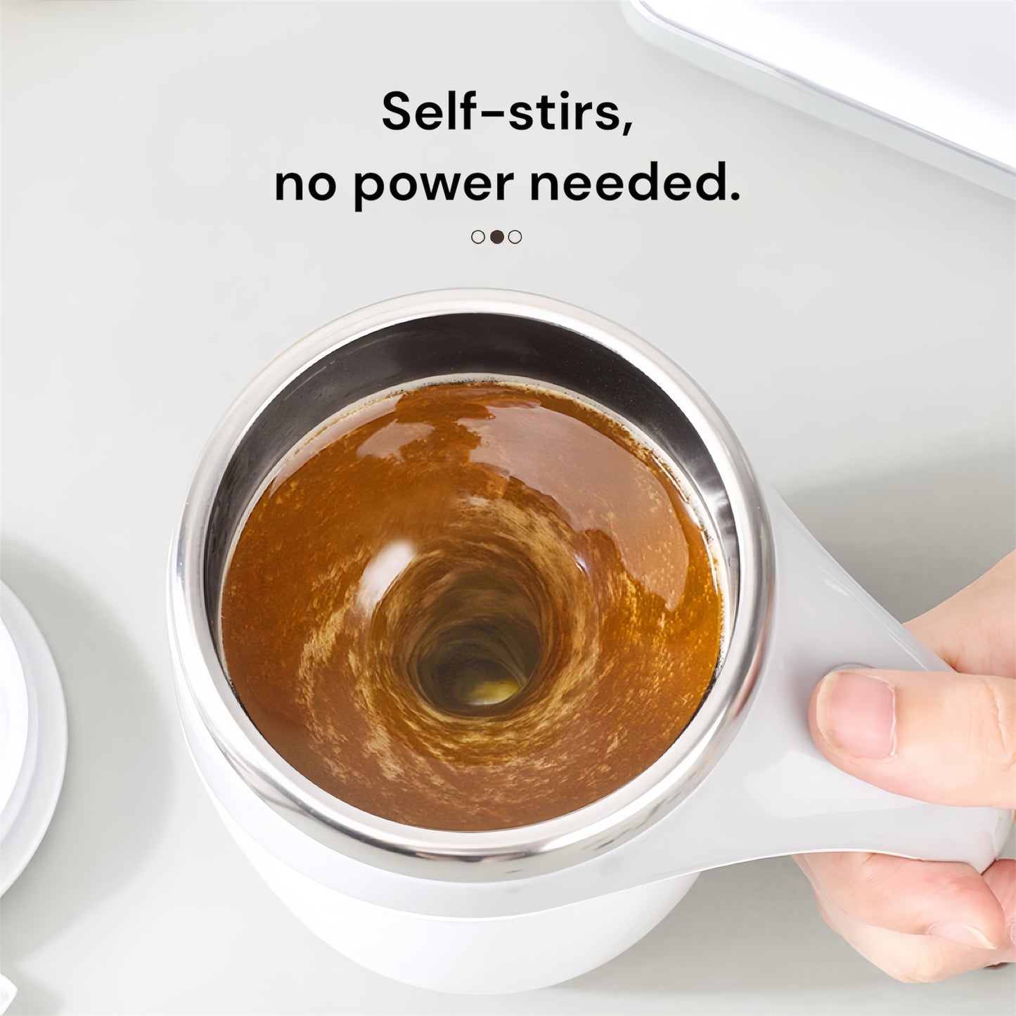 [GOLD] StirMate Magnetic Auto Stirring Cup