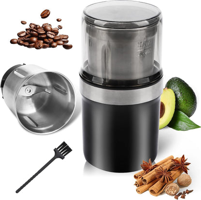 [GOLD] Voltix Electric Multi-Use Cup Grinder – Large Capacity Stainless Steel