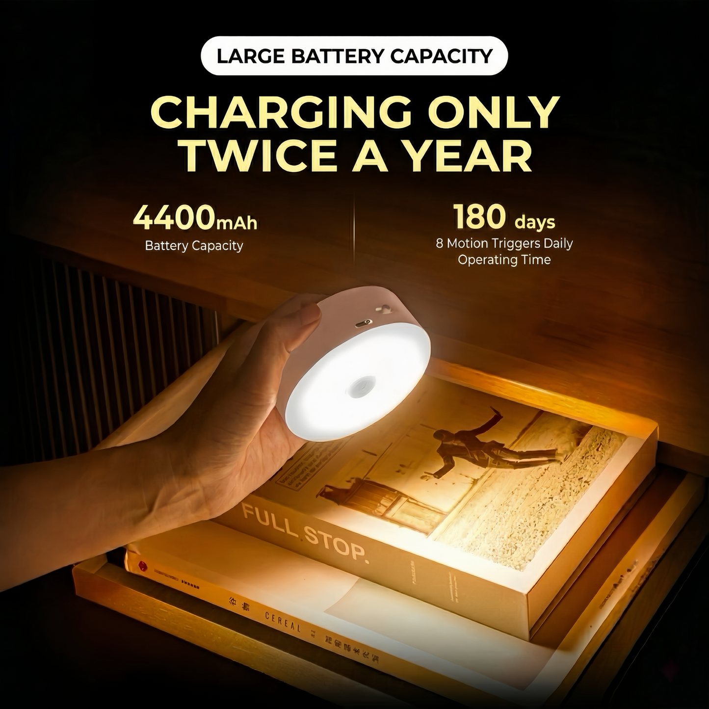 [GOLD] All-Purpose Magnetic Motion Sensor Light
