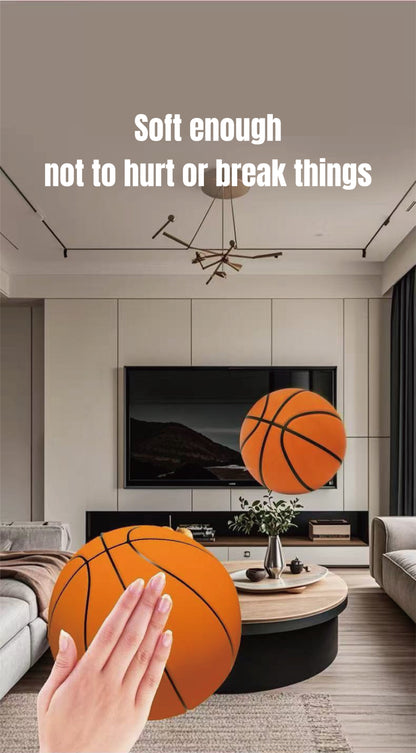 [GOLD] HushBall – Size 7 Quiet Indoor Basketball