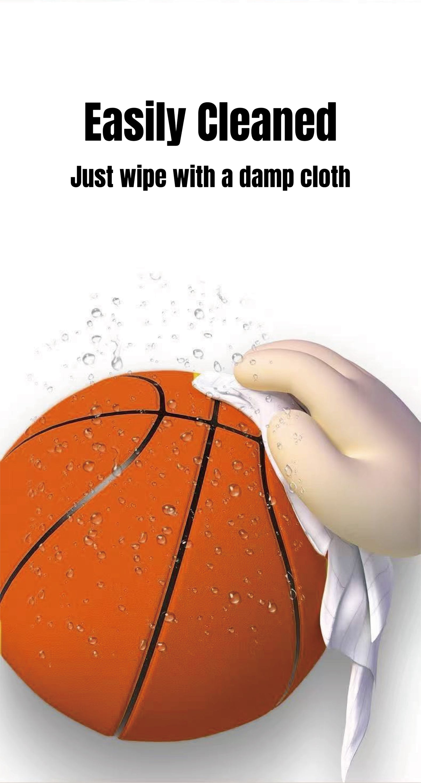 [GOLD] HushBall – Size 7 Quiet Indoor Basketball