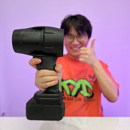 [GOLD] TurboSweep Cordless Power Blower – Dual Battery Multi-Purpose Cleaner