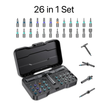[GOLD] MagSnap Ratchet Precision Screwdriver Set – Modular Magnetic Repair Kit