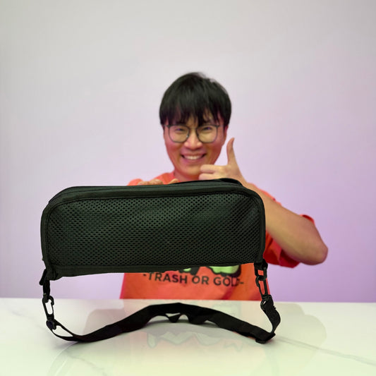 [GOLD] 2-in-1 Folding Stool Crossbody Bag