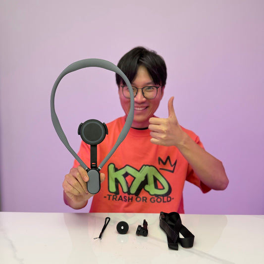 [GOLD] Varnelo 2-in-1 POV Neck Mount