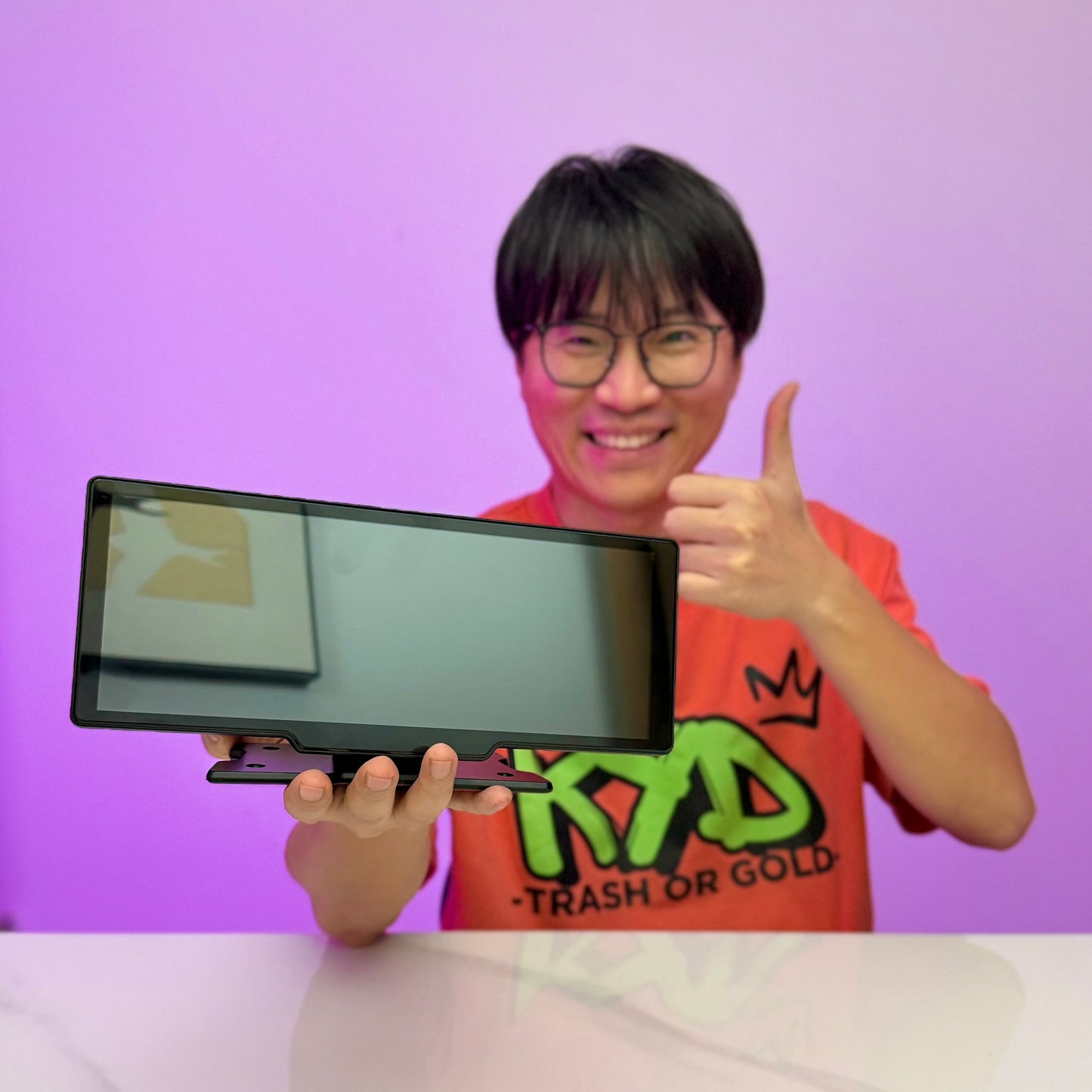 [GOLD] Carvera Smart 10.26" CarPlay & 4K Dual-Dash Cam System