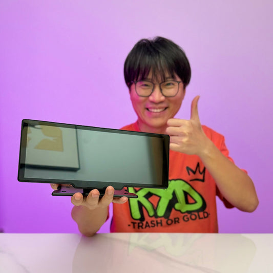 [GOLD] Carvera Smart 10.26" CarPlay & 4K Dual-Dash Cam System