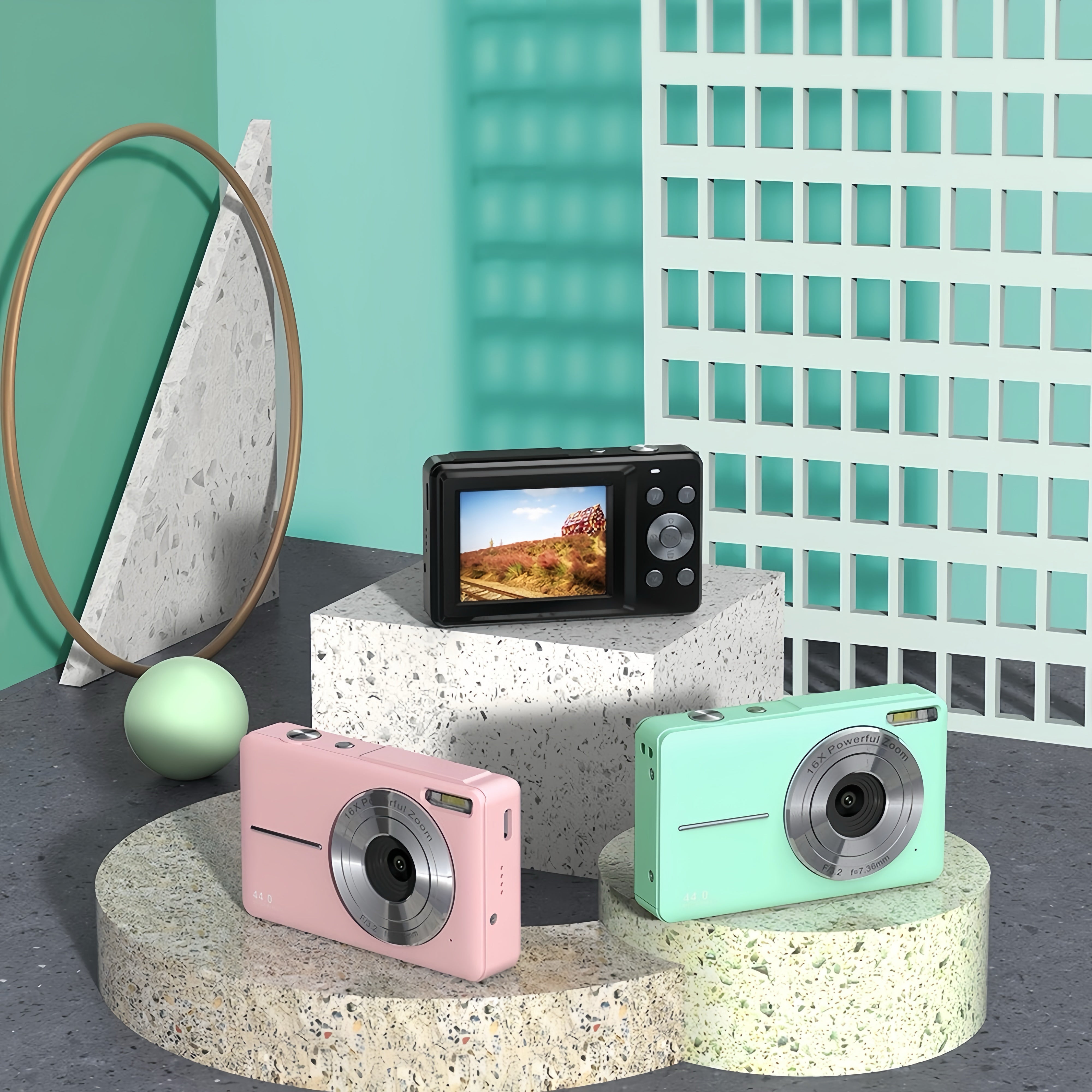 GOLD] RetroSnap 44 Digital Camera for Kids and Adults – KYD's Choice