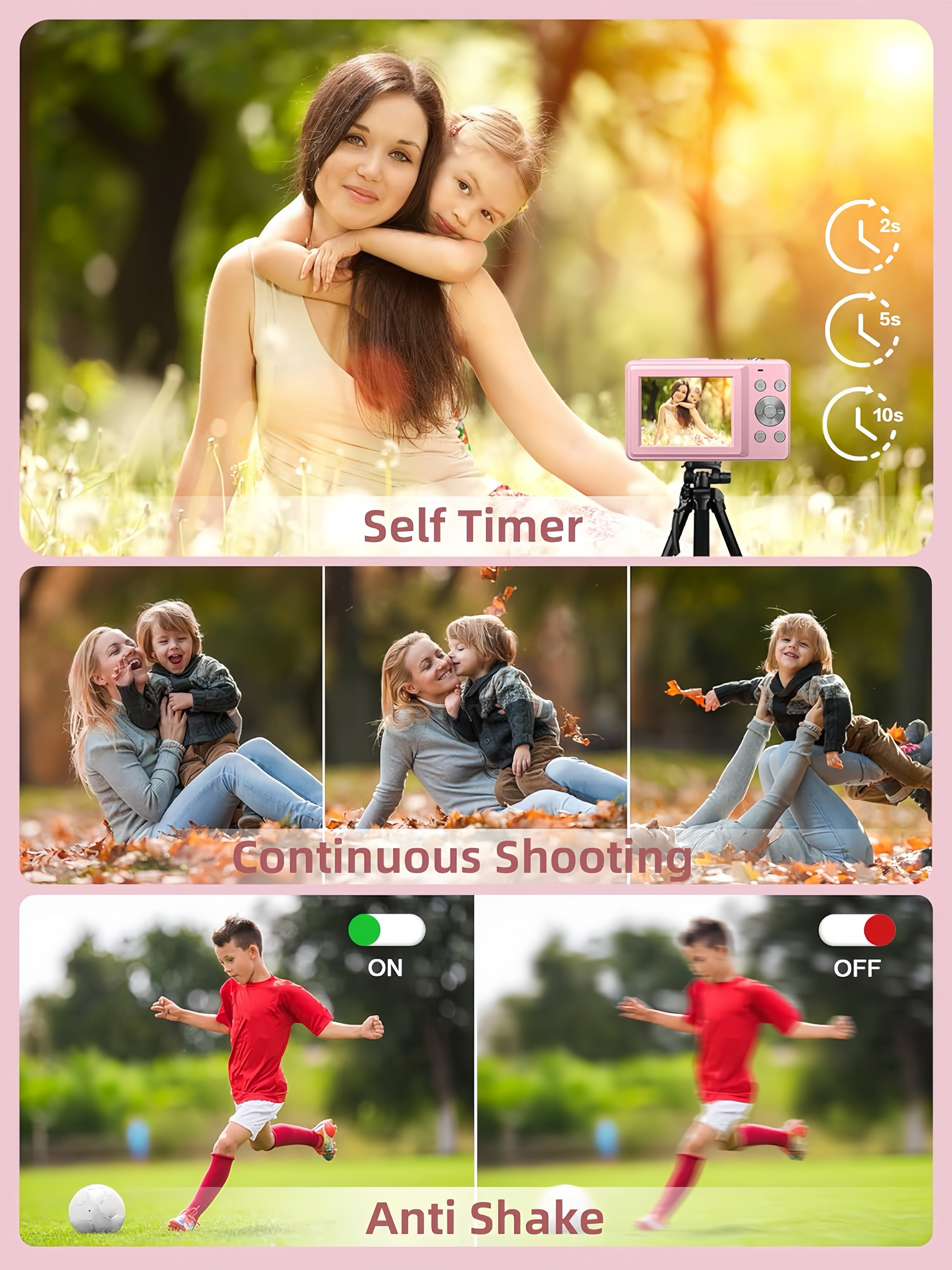 GOLD] RetroSnap 44 Digital Camera for Kids and Adults – KYD's Choice
