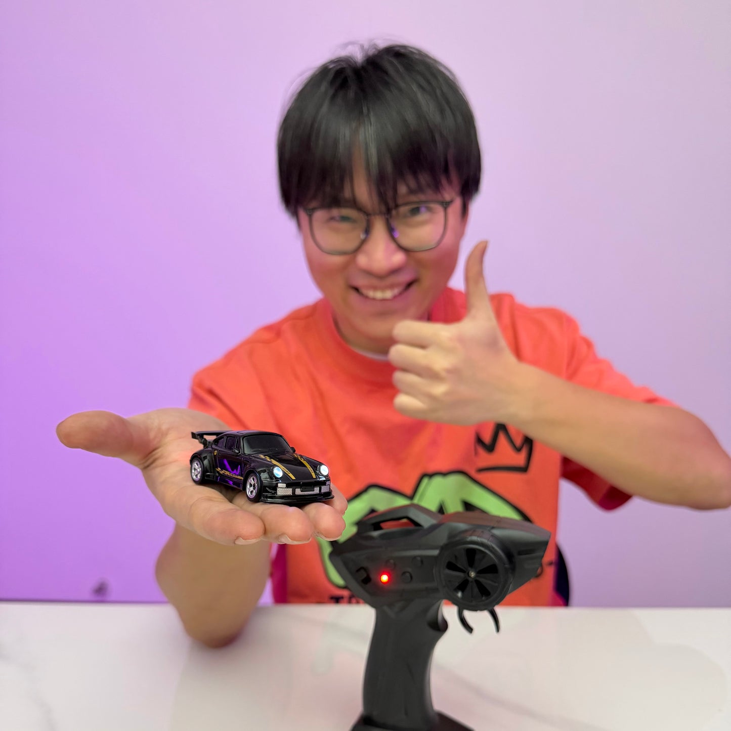 [GOLD] DeskDrift Mini – 1:64 Scale 4WD Proportional RC Drift Car