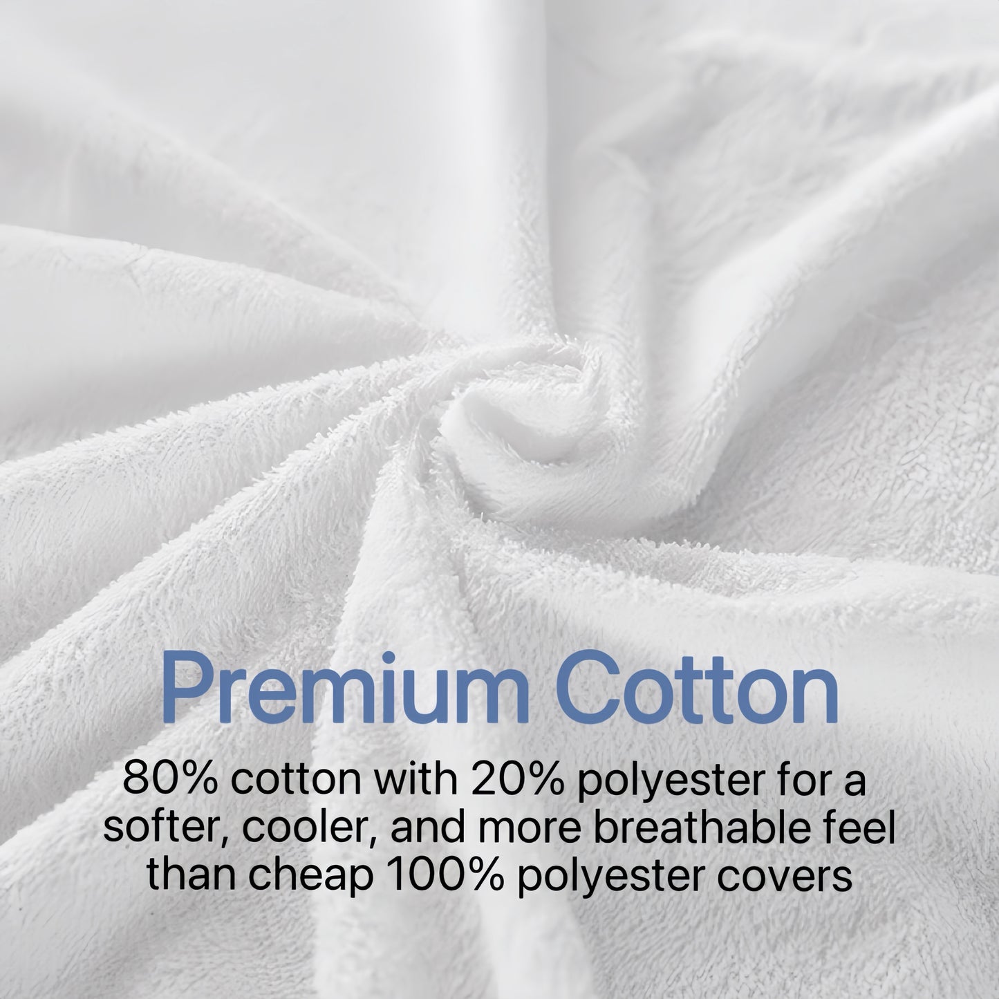 SleepGuard Premium Cotton Waterproof Mattress Protector