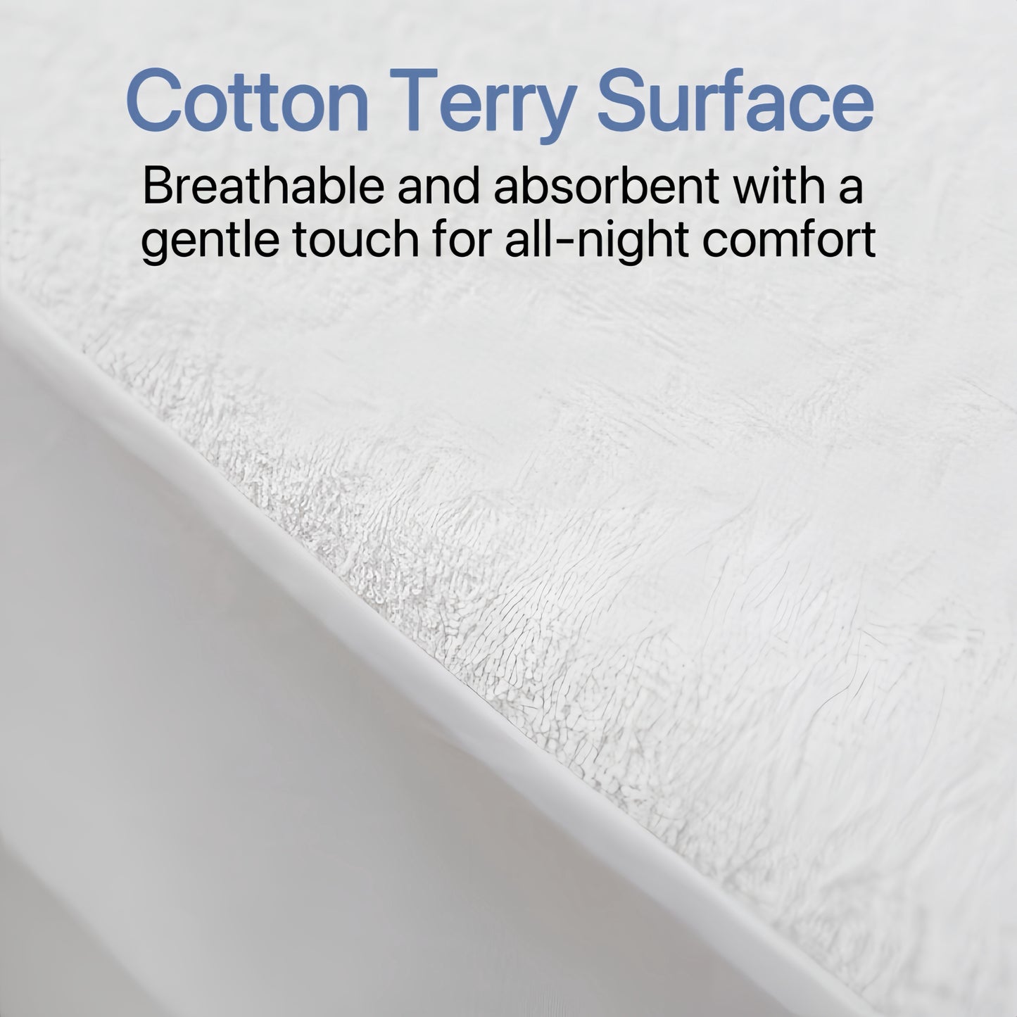 SleepGuard Premium Cotton Waterproof Mattress Protector
