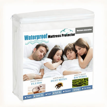 SleepGuard Premium Cotton Waterproof Mattress Protector