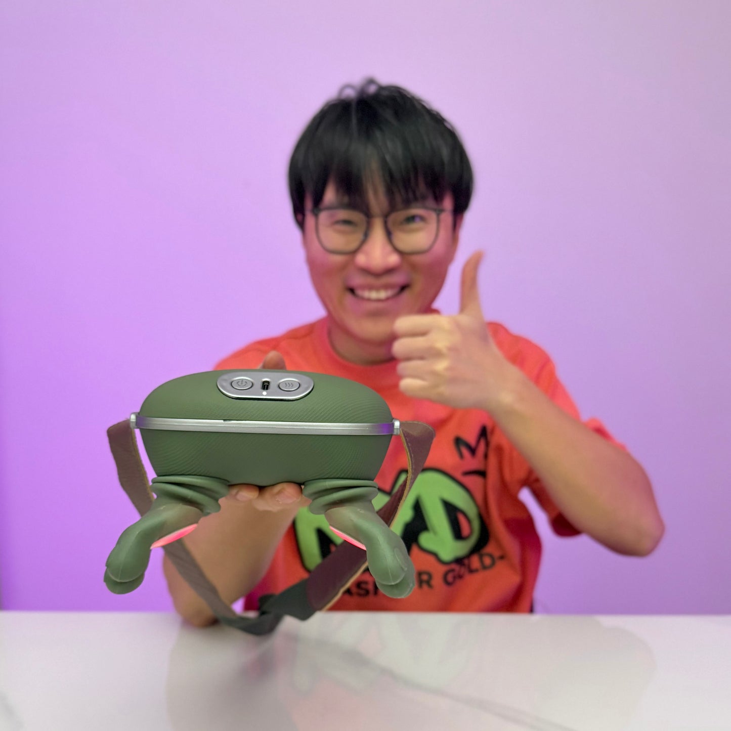 [GOLD] CerviFlex 4D Wireless Massager – Shiatsu Deep Tissue Relief with Heat