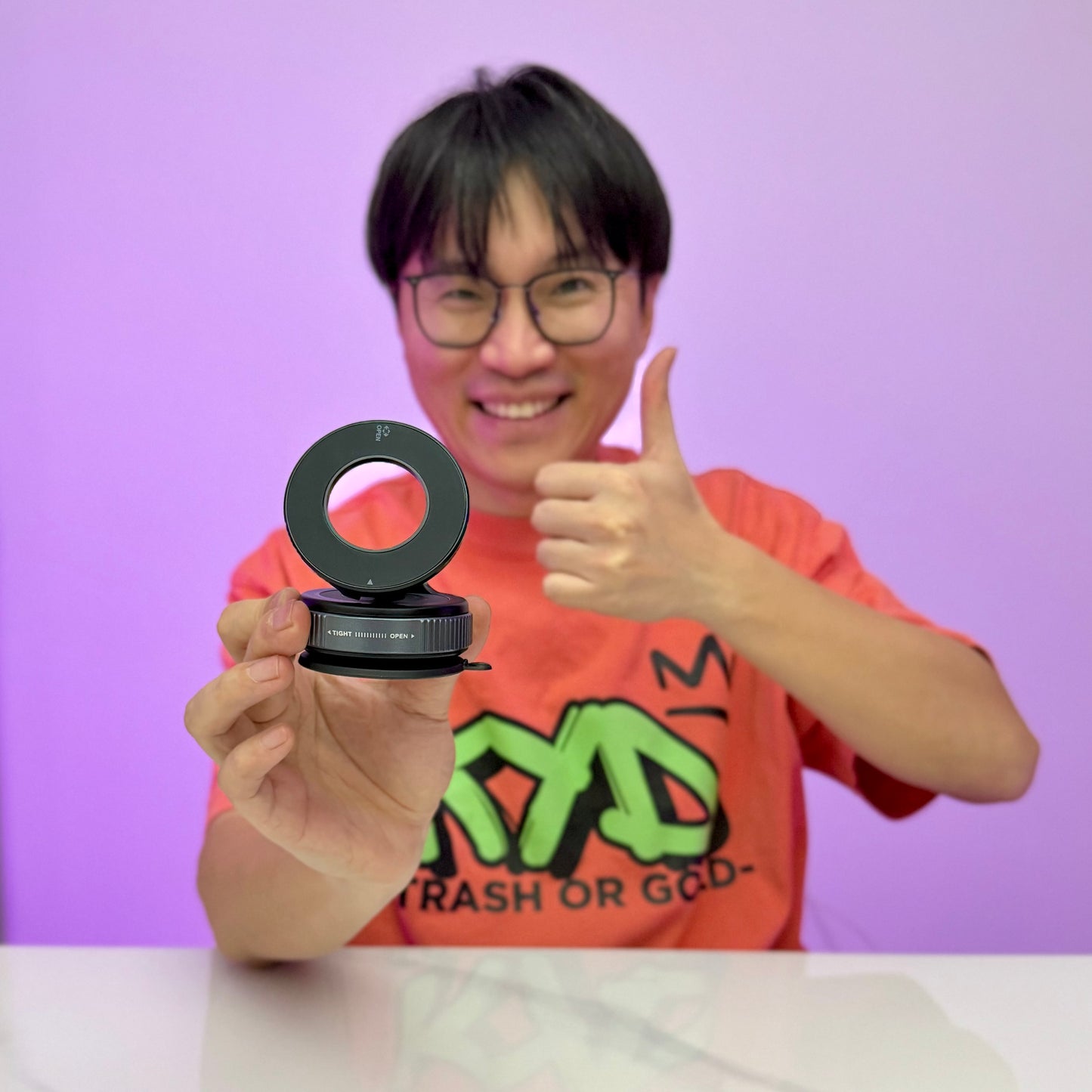 [GOLD] Gen 2 360° Vacuum + Nano-Gel Phone Holder