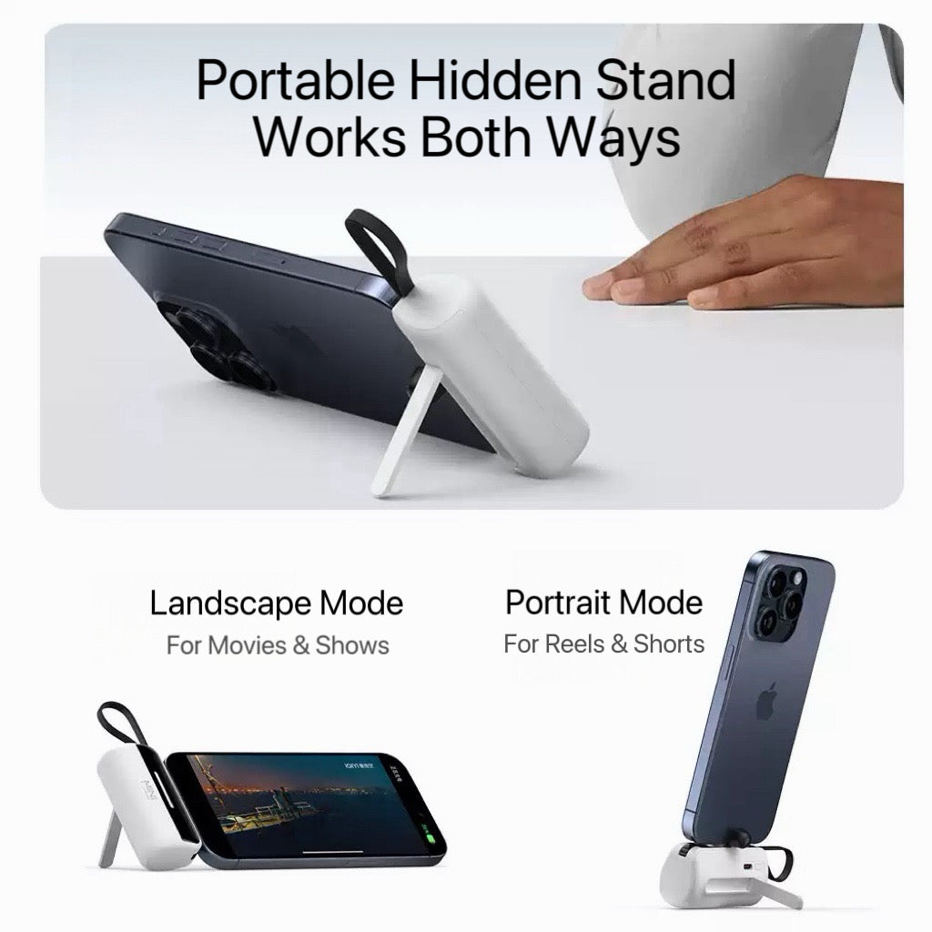 [GOLD] PowerCapsule 5000 — Ultra-Compact All-in-One Emergency Power Bank (Lightning / Type-C)