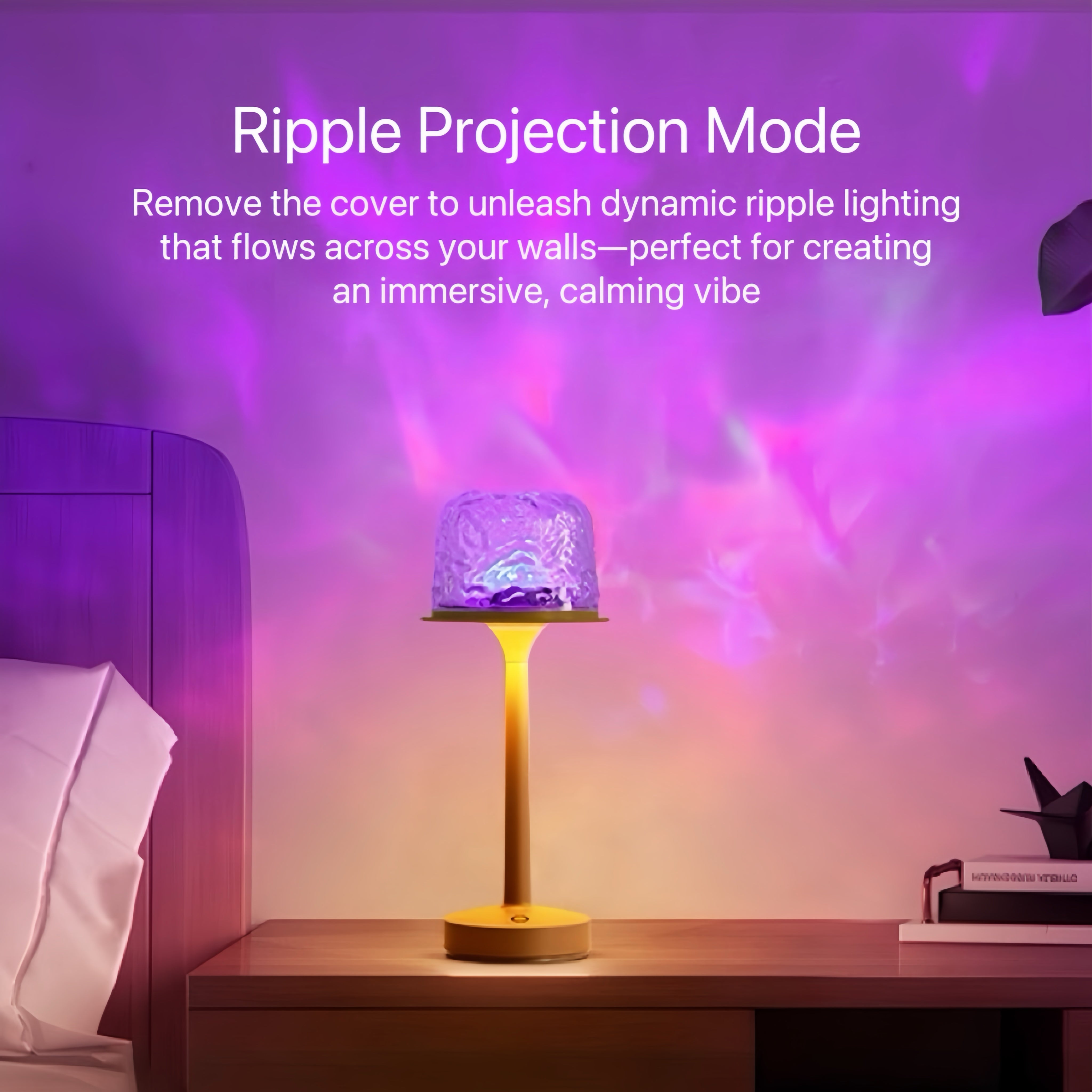 GOLD] RippleGlow Dual-Mode Ambient Lamp – KYD's Choice