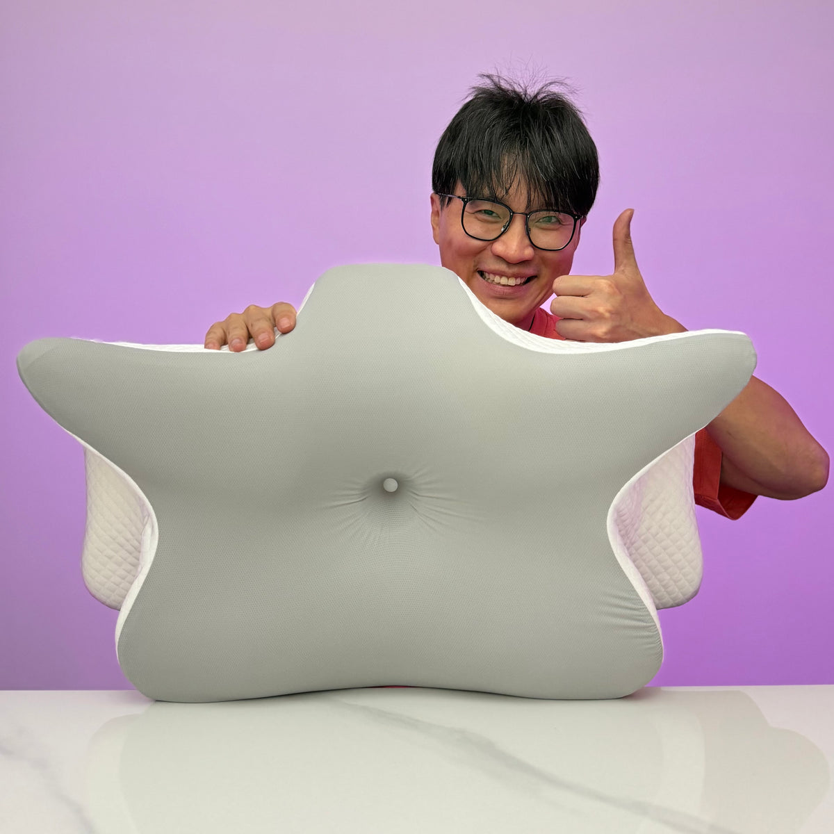 [GOLD #161.Ep448] Pain Relief Ergonomic Butterfly Pillow – Cooling Memory Foam