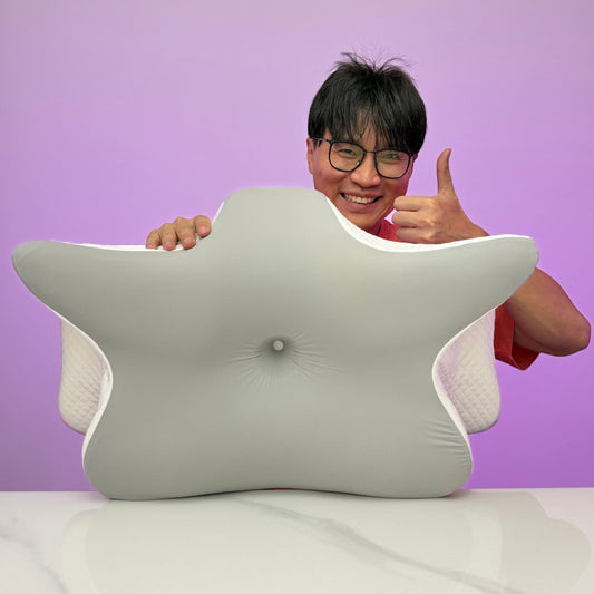 [GOLD #161-Ep.448] Pain Relief Ergonomic Butterfly Pillow – Cooling Memory Foam & Machine Washable Cover
