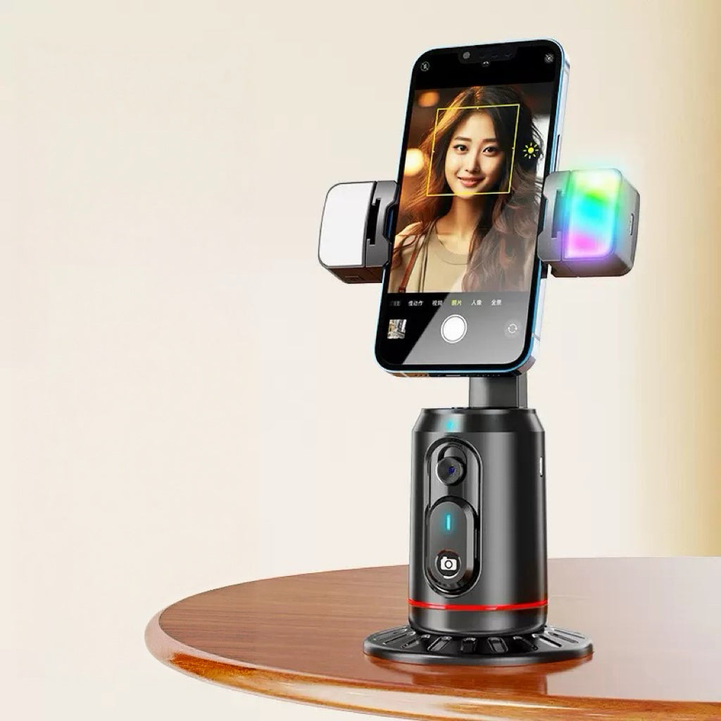 [GOLD] AimoStand – Built-in AI Camera Smart Auto-Tracking Phone Stand