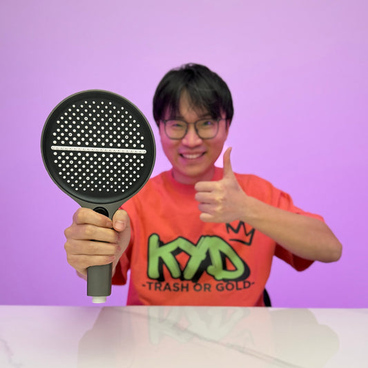 [GOLD] VortexRain XL Wide-Coverage 4-Mode Handheld Shower Head