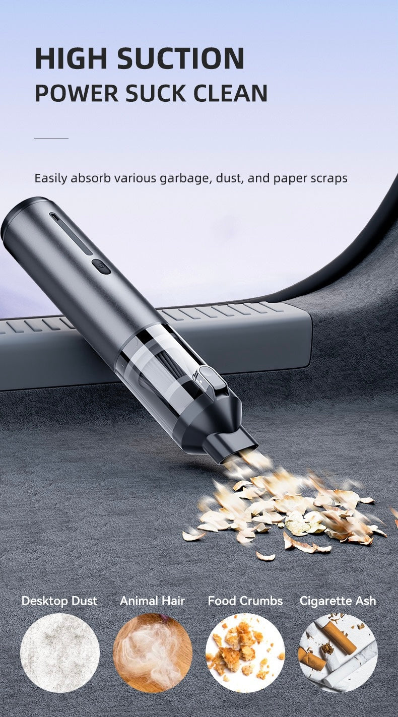 [GOLD] AirTrek Pro – Compact Vacuum & Blower with Enhanced Dual Power