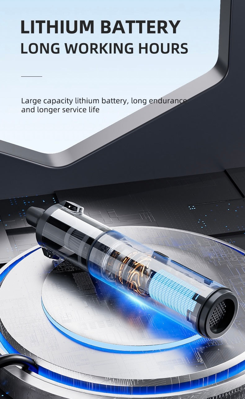 [GOLD] AirTrek Pro – Compact Vacuum & Blower with Enhanced Dual Power