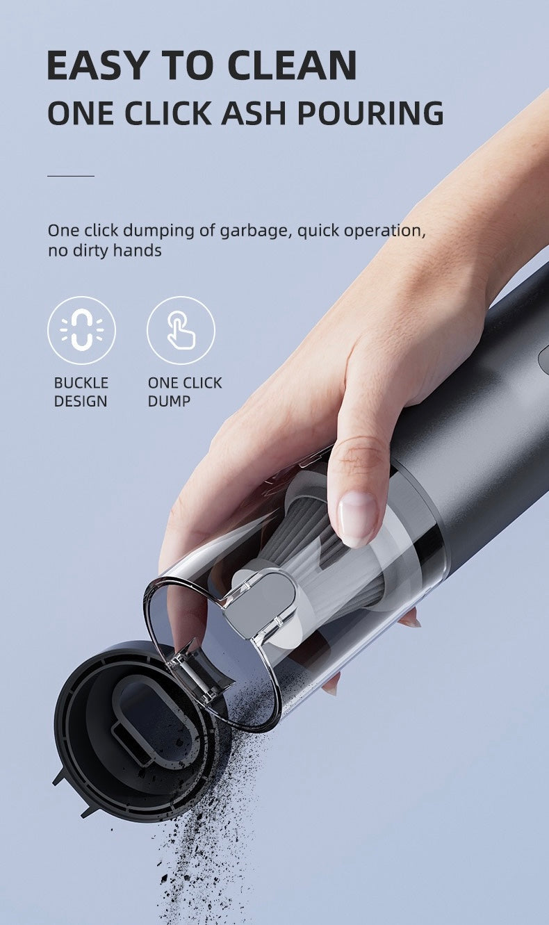 [GOLD] AirTrek Pro – Compact Vacuum & Blower with Enhanced Dual Power