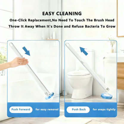 [GOLD] CleanSnap Disposable Toilet Brush System