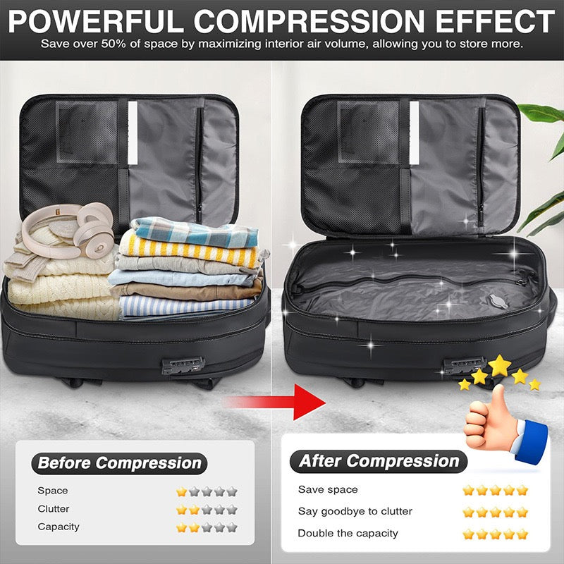 [GOLD] AirSeal Pro – Vacuum Compression Travel Backpack