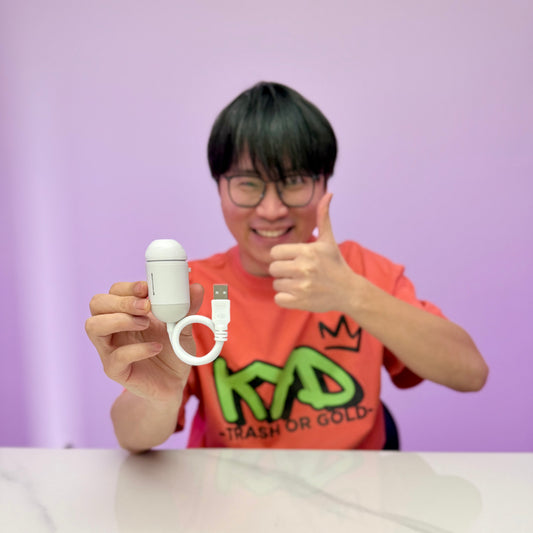 [GOLD] 2-in-1 USB Night Light + Galaxy Projector with Quick-Swap Slides