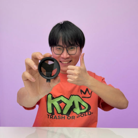 [GOLD] Anti-Glare Magnetic Phone Filter