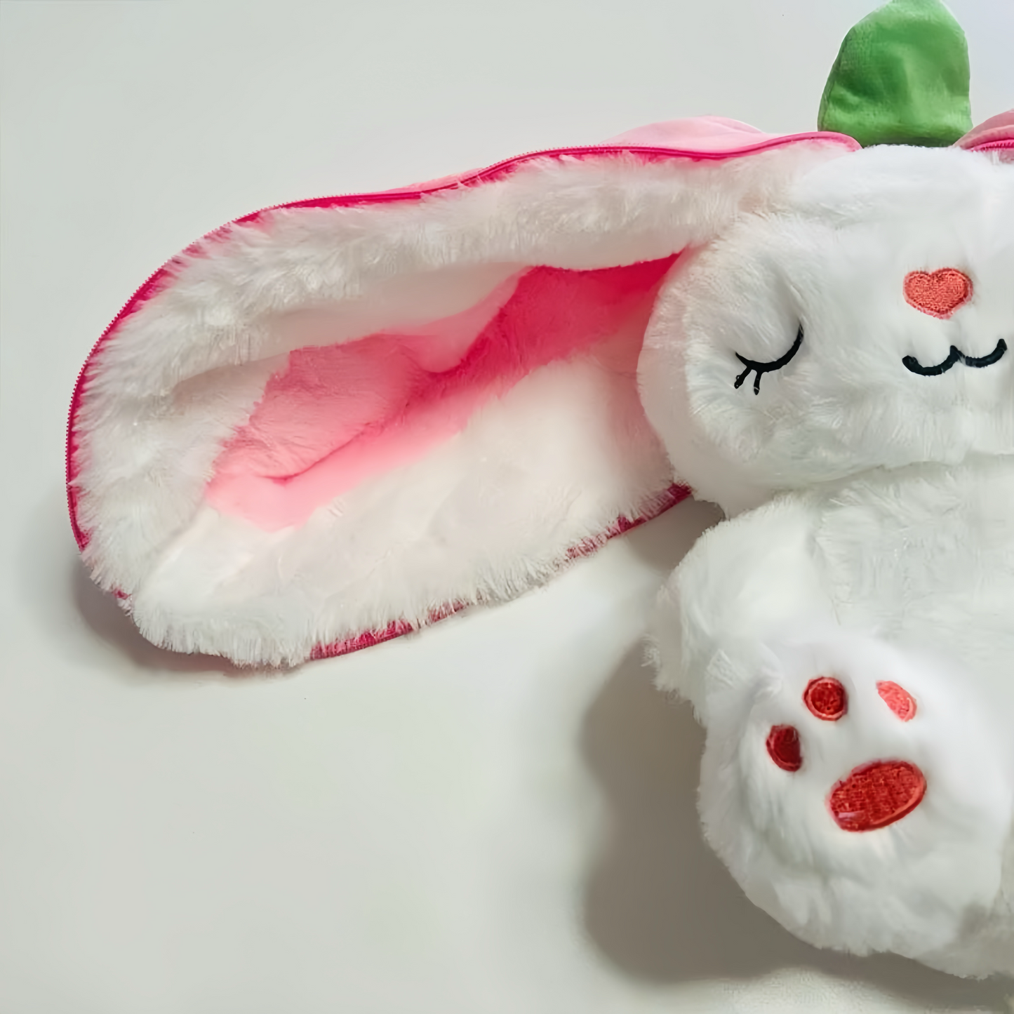 [GOLD] Breathing Buddies – 10 inch Plush Bunny Hidden in a Soft Fruit