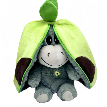 [GOLD] Breathing Buddies – 10 inch Plush Bunny Hidden in a Soft Fruit