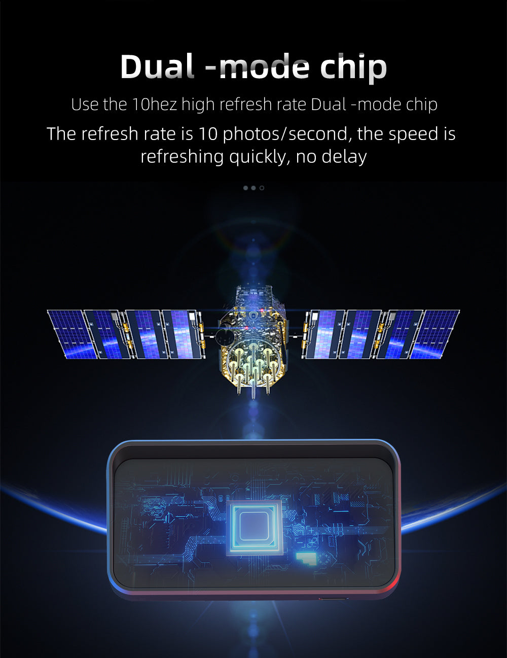 [GOLD] DriveSight GPS HUD Speedometer — Windshield Speed Projection Display