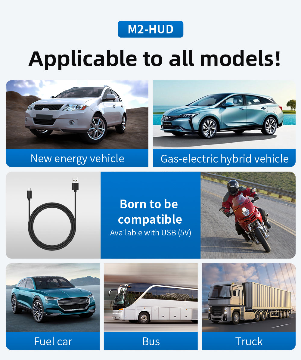 [GOLD] DriveSight GPS HUD Speedometer — Windshield Speed Projection Display