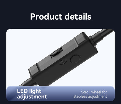 [GOLD] FlexScope Pro – Plug & View Inspection Cam with 5M Bendable Cable and Swappable Tool Tips