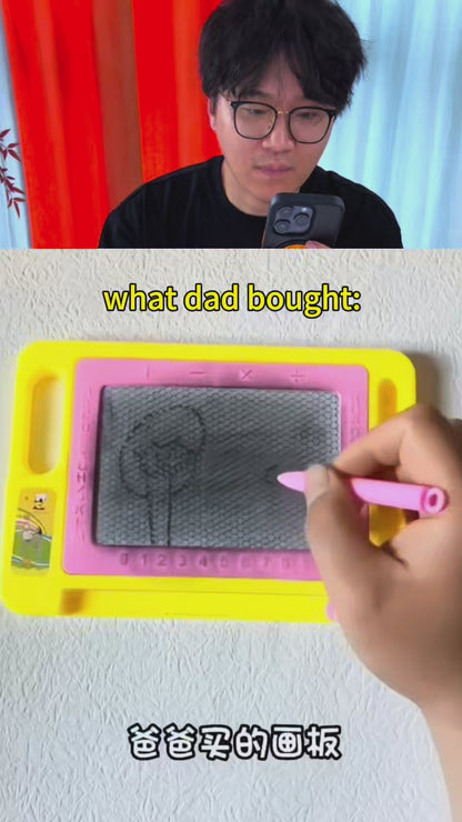 [GOLD] 3-Pack Reusable LCD Drawing Board for Kids – Paper-Free Doodle Tablets