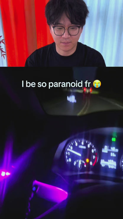 [GOLD] DriveSight GPS HUD Speedometer — Windshield Speed Projection Display