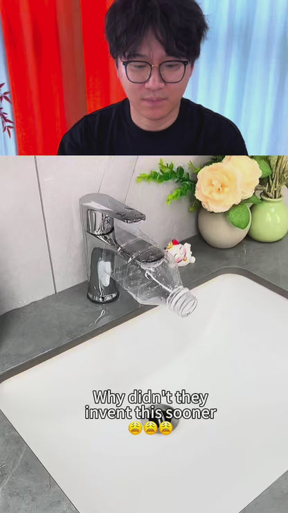 [GOLD] 1080° Rotating Faucet Extender with Upward Facial Mist, 4 Water Modes & Built-In Filter