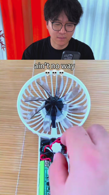 [GOLD #151-Ep.432] AERVOX HyperJet Brushless 100-Speed Handheld Fan