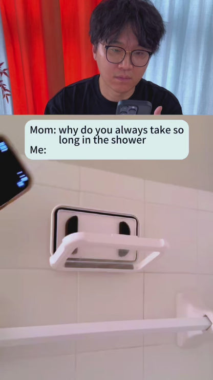 [GOLD] Waterproof 480° Shower Phone Holder – Wall & Bathtub Mount