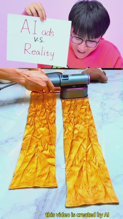 [GOLD] FlexSteam 2-in-1 Reise-Dampfglätteisen
