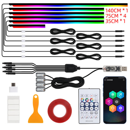 [GOLD] NeoFlow Dynamic RGB Interior Light Kit